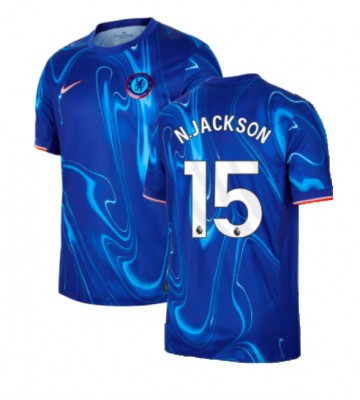 Chelsea Nicolas Jackson #15 Primera Equipación 2024-25 Manga Corta